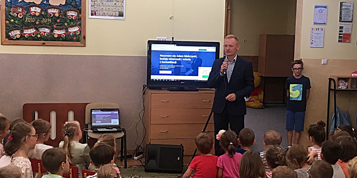 koncentracja-dziennikarz-w-przedszkolu