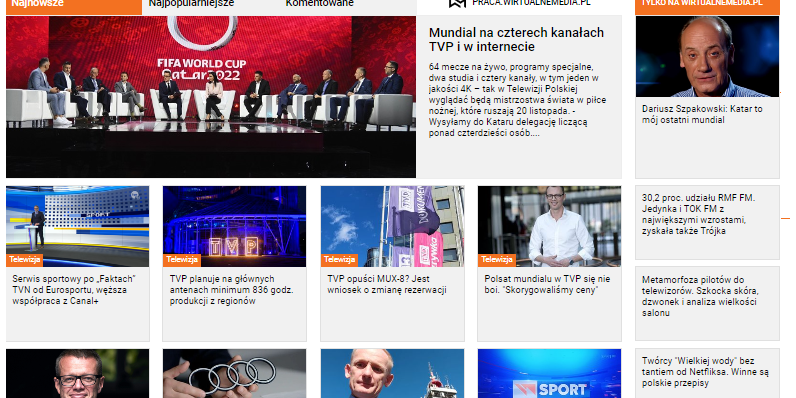 WIRTUALNE MEDIA O MOIM POZWIE PRZECIWKO TVP 16.11.2022
